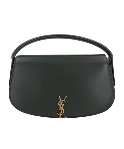 Saint Laurent Voltaire Shoulder Bag In Box Leather