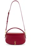 Saint Laurent Voltaire Shoulder Bag In Red