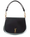 Saint Laurent Ysl Bascule Cloche Shoulder Bag In Black