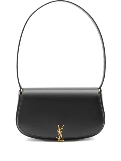 Saint Laurent Voltaire Top-handle Shoulder Bag In Black