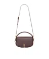 Saint Laurent Voltaire Tote Bag In Brown