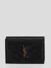 Saint Laurent Wallet In Black