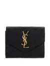 Saint Laurent Wallets In Black
