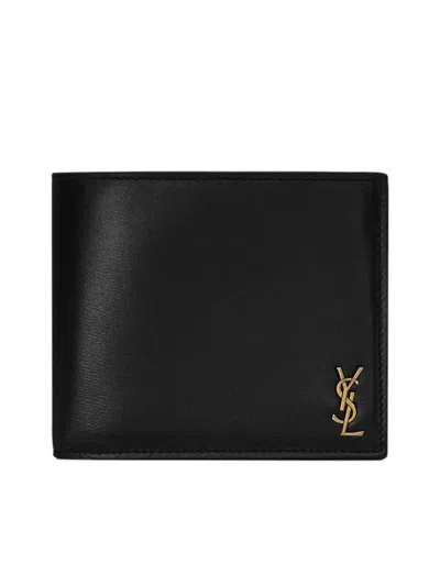 Saint Laurent Wallet In Black