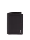 Saint Laurent Monogram Wallet In Black