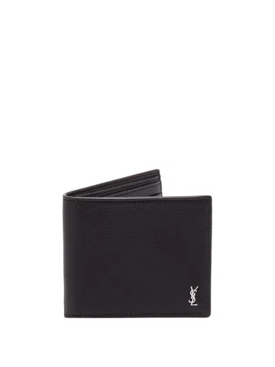 Saint Laurent Wallet In Black