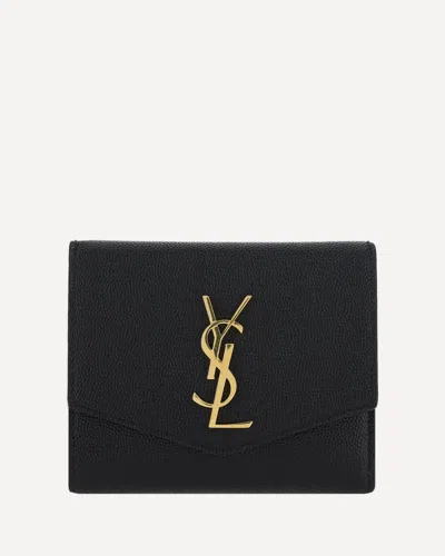 Saint Laurent Wallet In Black