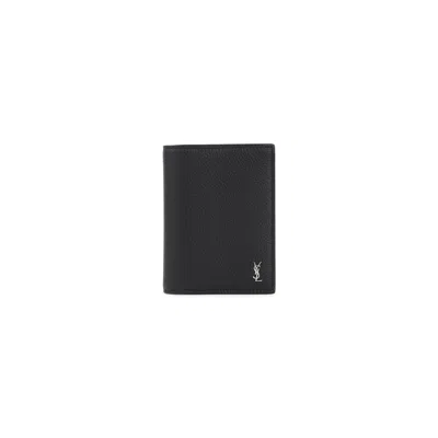 Saint Laurent Wallet In Black