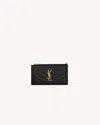 Saint Laurent Wallet In Black