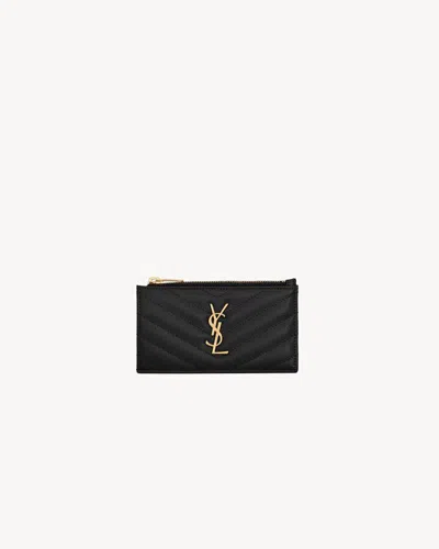 Saint Laurent Wallet In Black