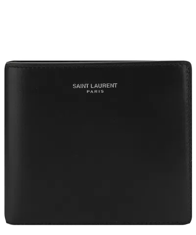 Saint Laurent Wallet In Black