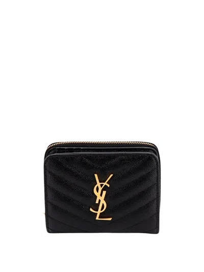 Saint Laurent Wallet In Black