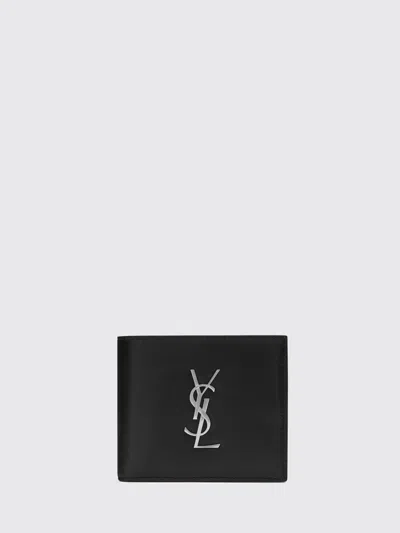 Saint Laurent Wallet Men In Black
