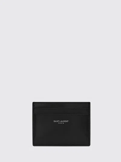 Saint Laurent Wallet Men In Black