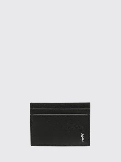 Saint Laurent Wallet Men Color Black