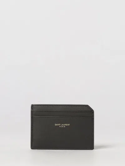 Saint Laurent Wallet Men Color Black