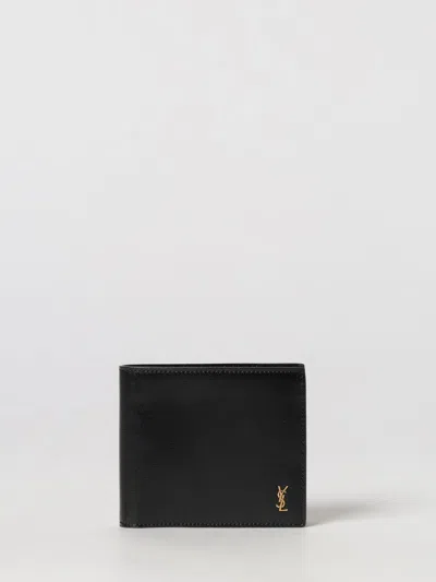 Saint Laurent Wallet Men Color Black