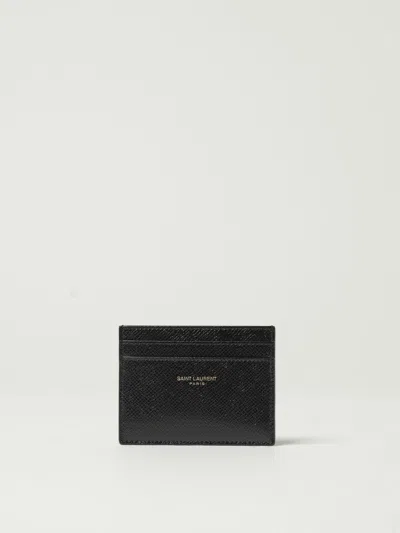 Saint Laurent Wallet Men  In Blue