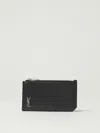 Saint Laurent Wallet Men  In Black