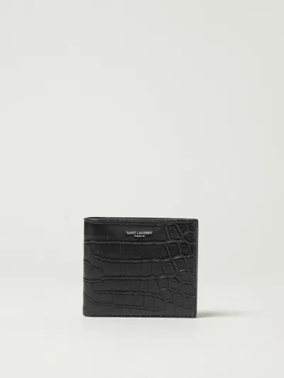 Saint Laurent Wallet Men  In Brown