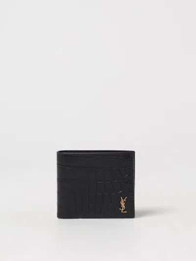 Saint Laurent Wallet Men  In Blue