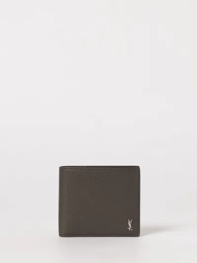 Saint Laurent Wallet Men  In Brown