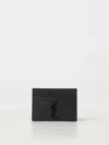 Saint Laurent Wallet  Men Color Black In Black