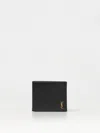 Saint Laurent Wallet  Men Color Black In Black