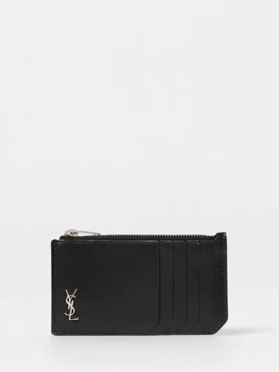 Saint Laurent Wallet  Men Color Black