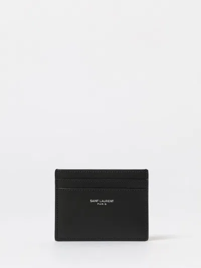 Saint Laurent Wallet  Men Color Black