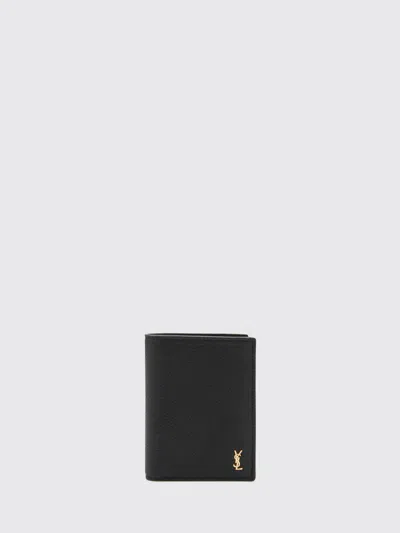 Saint Laurent Wallet  Men Color Black
