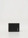 Saint Laurent Wallet  Men Color Black In Black