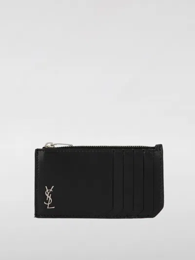 Saint Laurent Wallet Men In Black
