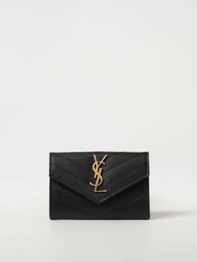 Saint Laurent Wallet  Woman In Black