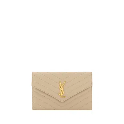 Saint Laurent Wallet With Chain