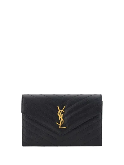 SAINT LAURENT WALLET WITH CHAIN