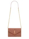 Saint Laurent Wallet With Chain Envelope Cassandre
