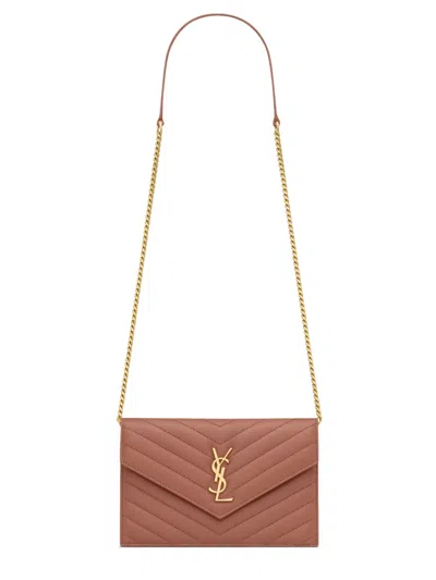 Saint Laurent Wallet With Chain Envelope Cassandre