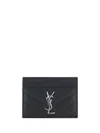 Saint Laurent Cassandre Quilted Leather Cardholder