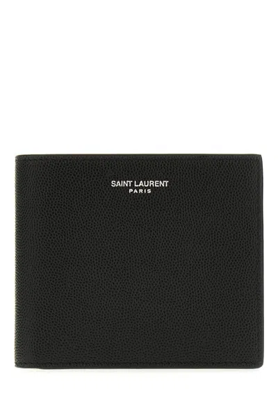 Saint Laurent Wallets In Black