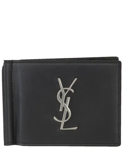 Saint Laurent Wallets In Black