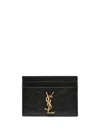 Saint Laurent Gucci Silk Satin Dress In Black