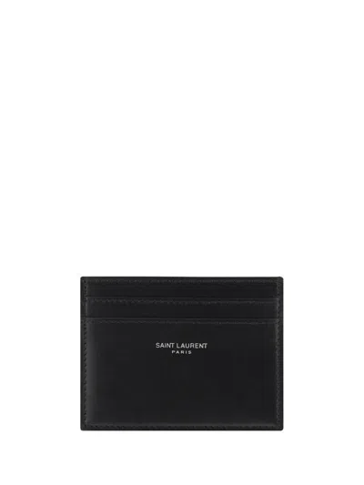 Saint Laurent Wallets In Black