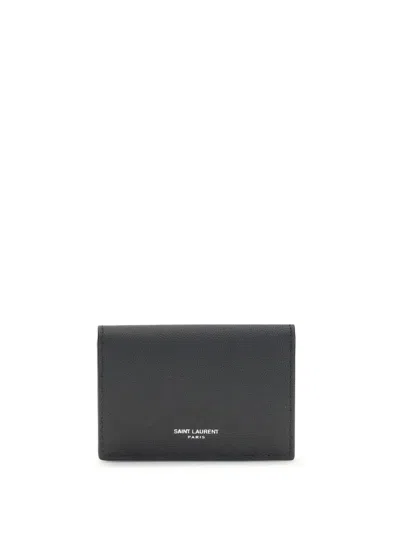 Saint Laurent Wallets In Black