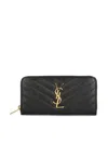 Saint Laurent Wallets In Black