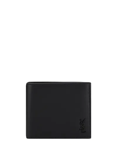Saint Laurent Wallets In Black