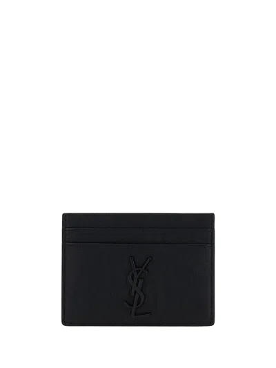Saint Laurent Wallets In Black