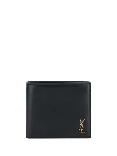 Saint Laurent Wallets In Black