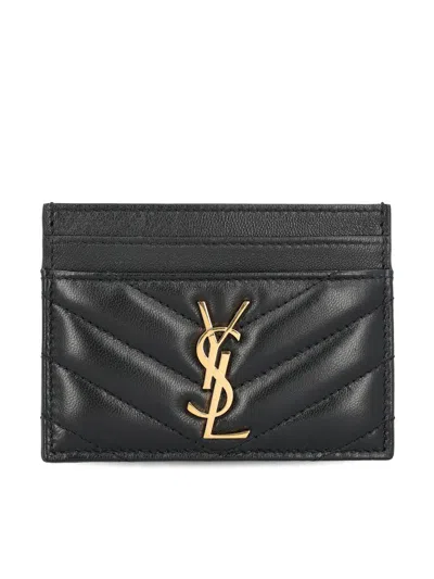 Saint Laurent Wallets In Black