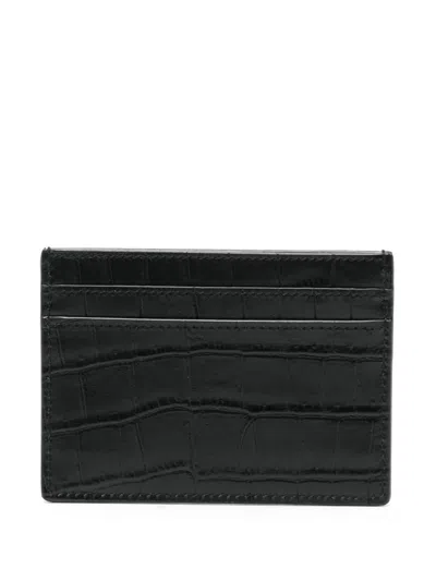 Saint Laurent Wallets In Black